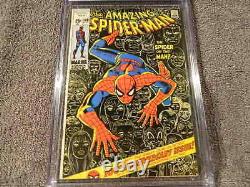1971 MARVEL Comics AMAZING SPIDER-MAN #100 Anniversary Issue STAN LEE CGC 7.5