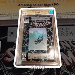 2x Amazing Spider-Man #365 First App of Spider-Man 2099 CGC 9.6 Signed Stan Lee