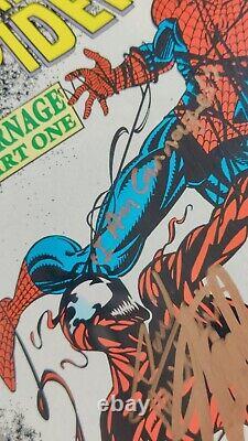 3x Signed Stan Lee Amazing Spider-Man 361 CGC 9.6 SS 1st Bagley Michelinie NM+