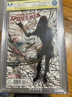 AMAZING SPIDERMAN 4 110 CBCS 9.8 CINDY MOON BECOMES SILK Signed STAN LEE & oth