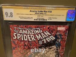 AMAZING SPIDERMAN #700 (CGC 9.8 NM/MT) 7 x Signed by STAN LEE + 6 OTHERS