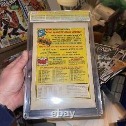AMAZING SPIDER-MAN #1 CGC SS 7.5 SIGNED STAN LEE GOLDEN RECORD VARIANT Marvel