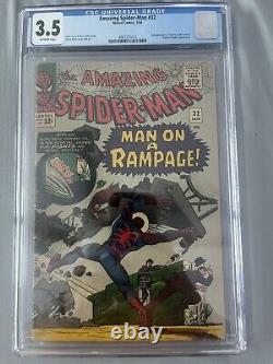 AMAZING SPIDER-MAN #32 CGC 3.5 2nd CURT CONNERS DR OCTOPUS Stan Lee Steve Ditko