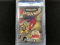 AMAZING SPIDER-MAN #46 CGC 7.0 OW PAGES 1st APPEARANCE THE SHOCKER MARVEL COMICS