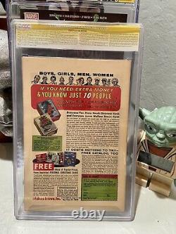 AMAZING SPIDER-MAN #53 CGC 8.0 Signed Stan Lee White Pages Perfect Signature