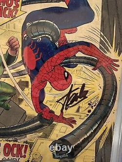 AMAZING SPIDER-MAN #53 CGC 8.0 Signed Stan Lee White Pages Perfect Signature