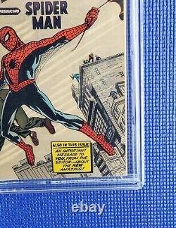 Amazing Fantasy #15 CGC 4.5 OWithW 1st Spider-Man! MARVEL 1962 (Stunning Book!)