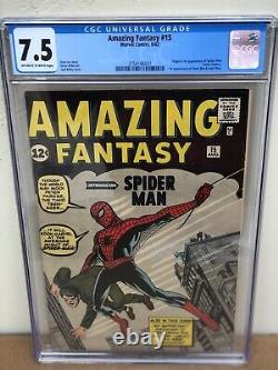 Amazing Fantasy 15 CGC 7.5 Presents Better Than 8.0s? 1st Spider-man 3754186001