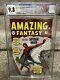 Amazing Fantasy #15 Facsimile Cgc 9.8 Spider-man Stan Lee Ditko Kirby No Barcode
