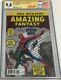 Amazing Fantasy #15 Reprint Signed Stan Lee Cgc 9.8 Ss 1st Spiderman Appearance