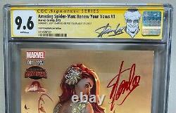 Amazing SPIDER-MAN Renew Your Vows 1 CGC 9.6 sign STAN LEE & CAMPBELL NO RESERVE