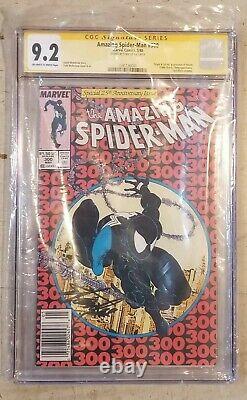 Amazing SpiderMan 300 CGC 9.2 Stan Lee Signature Series Venom 1st appearance