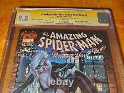 Amazing Spider-ManRenew Your Vows #2 CGC 9.8 Stan Lee and J. Scott Campbell Sigs