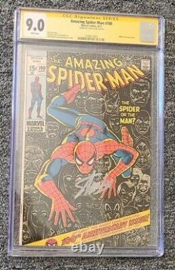 Amazing Spider-Man #100 CGC 9.0 (Marvel) Signed Stan Lee Investment Grade Comic