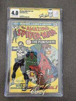 Amazing Spider-Man #129 First Punisher CGC SS STAN LEE