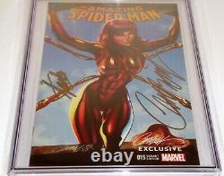 Amazing Spider-Man #15 Dual Signature Autograph STAN LEE J. SCOTT CAMPBELL 9.8