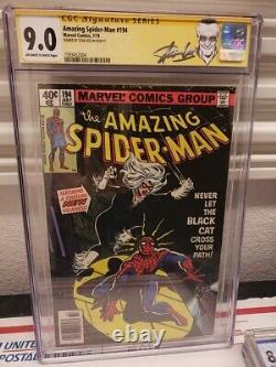 Amazing Spider-Man 194 CGC 9.0 Signed Stan Lee