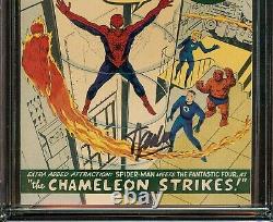 Amazing Spider-Man #1 1966 CGC 9.8 SIGNED STAN LEE 1st Spider-Man GRR Jack Kirby