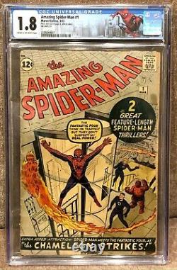 Amazing Spider-Man 1 CGC (1963) Stan Lee/Steve Ditko