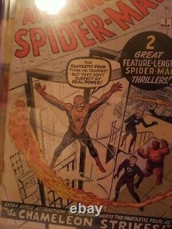 Amazing Spider-Man 1 CGC GRAIL 1963 key issue marvel Stan lee rare