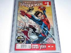 Amazing Spider-Man #1 CGC SS Signature Autograph STAN LEE 9.8 Garfield UnMasked