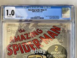 Amazing Spider-Man #1 (Mar 1963, Marvel Comics) CGC 1.0