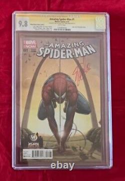 Amazing Spider-Man 1 WW Atlanta Edition CGC 9.8 Signed by Stan Lee & Christopher