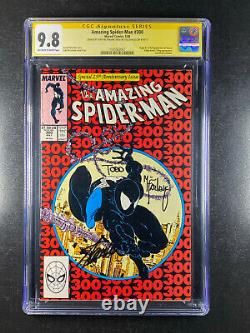 Amazing Spider-Man 300 CGC 9.8 Signed Stan Lee & Todd McFarlane 1st Venom