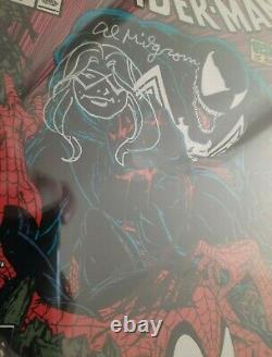 Amazing Spider-Man 316 9.6 CGC SS Signed x2 Stan Lee, Al Milgrom, +SKETCH, VENOM