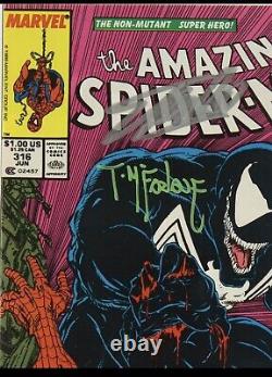 Amazing Spider-Man #316 CGC SS 9.8 Signature NEWSSTAND STAN LEE, TODD MCFARLANE