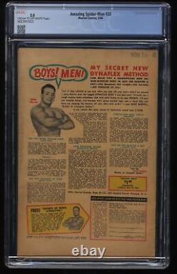 Amazing Spider-Man #33 CGC GD/VG 3.0 Classic Cover Stan Lee Ditko! Marvel 1966