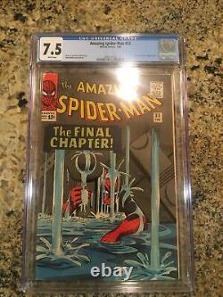 Amazing Spider-Man 33 Cgc 7.5 (1966) Key Stan Lee Steve Ditko Classic! Gorgeous