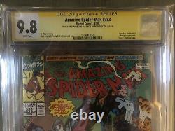 Amazing Spider-Man 353 cgc 9.8 SS Stan Lee and Mark Bagley