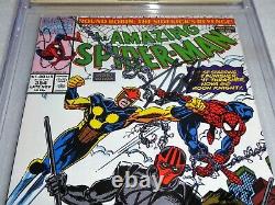 Amazing Spider-Man #354 CGC SS 9.8 4x Signature STAN LEE Punisher Moon Knight