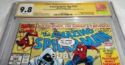 Amazing Spider-Man #355 CGC SS Signature 9.8 STAN LEE Moon Knight Punisher Nova