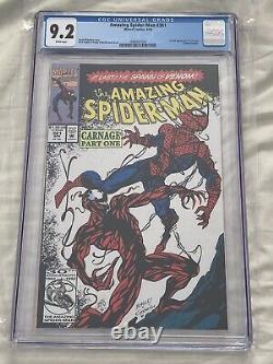 Amazing Spider-Man #361 CGC 9.2 1st Carnage Venom 2 Movie Stan Lee Avengers