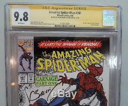 Amazing Spider-Man 361 CGC 9.8 Signed SS Stan Lee & Mark Bagley Carnage Venom