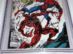 Amazing Spider-Man #361 CGC SS Signature Autograph STAN LEE TODD MCFARLANE 9.8