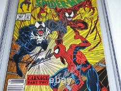 Amazing Spider-Man #362 2x Signature CGC SS 9.8 STAN LEE BAGLEY Spidey Sketch