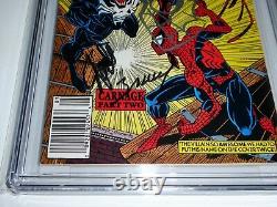 Amazing Spider-Man #362 CGC SS Signature Autograph STAN LEE MARK BAGLEY Carnage