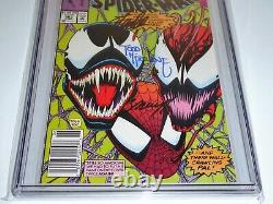 Amazing Spider-Man #363 CGC SS 3x Signature STAN LEE TODD MCFARLANE Venom BAGLEY