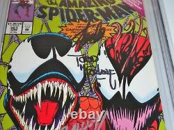 Amazing Spider-Man #363 CGC SS 4x Signature STAN LEE TODD MCFARLANE Carnage