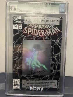 Amazing Spider-Man #365 CGC 9.6 Stan Lee, Mark Bagley, & John Romita SIGNED