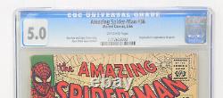 Amazing Spider-Man 36 Marvel 1966 CGC 5.0 1st Looter Stan Lee Steve Ditko