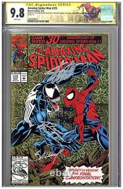 Amazing Spider-Man #375 CGC 9.8 SS Signed 4X Stan Lee Todd McFarlane Michelinie