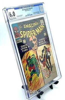 Amazing Spider-Man 37 CGC Graded 6.0 1st Norman Osborn Comic 1966 NEW CLEAR CASE