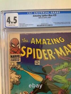 Amazing Spider-Man #39 CGC 4.5 Stan Lee John Romita, Osborn as Green Goblin