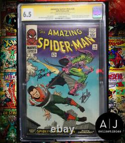 Amazing Spider-Man #39 CGC 6.5 STAN LEE + JOHN ROMITA SIGNED! (Marvel)
