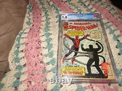 Amazing Spider-Man 3 CGC 1.0 Doctor Octopus Stan Lee Steve Ditko Human TourcH