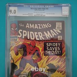Amazing Spider-Man #40 CGC 9.0 VF/NM 1966 Stan Lee Romita Origin Green Goblin